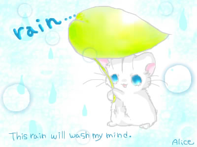 This rain will...